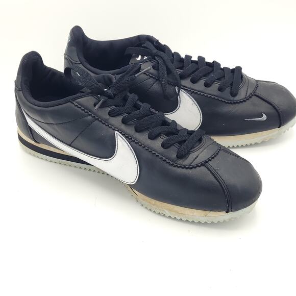 Nike Cortez Black white 807480-004 men\'s size 11.5 main image 5
